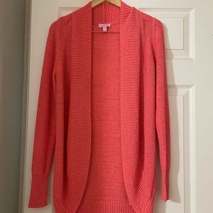 Lilly Pulitzer Amalie salmon cardigan-medium